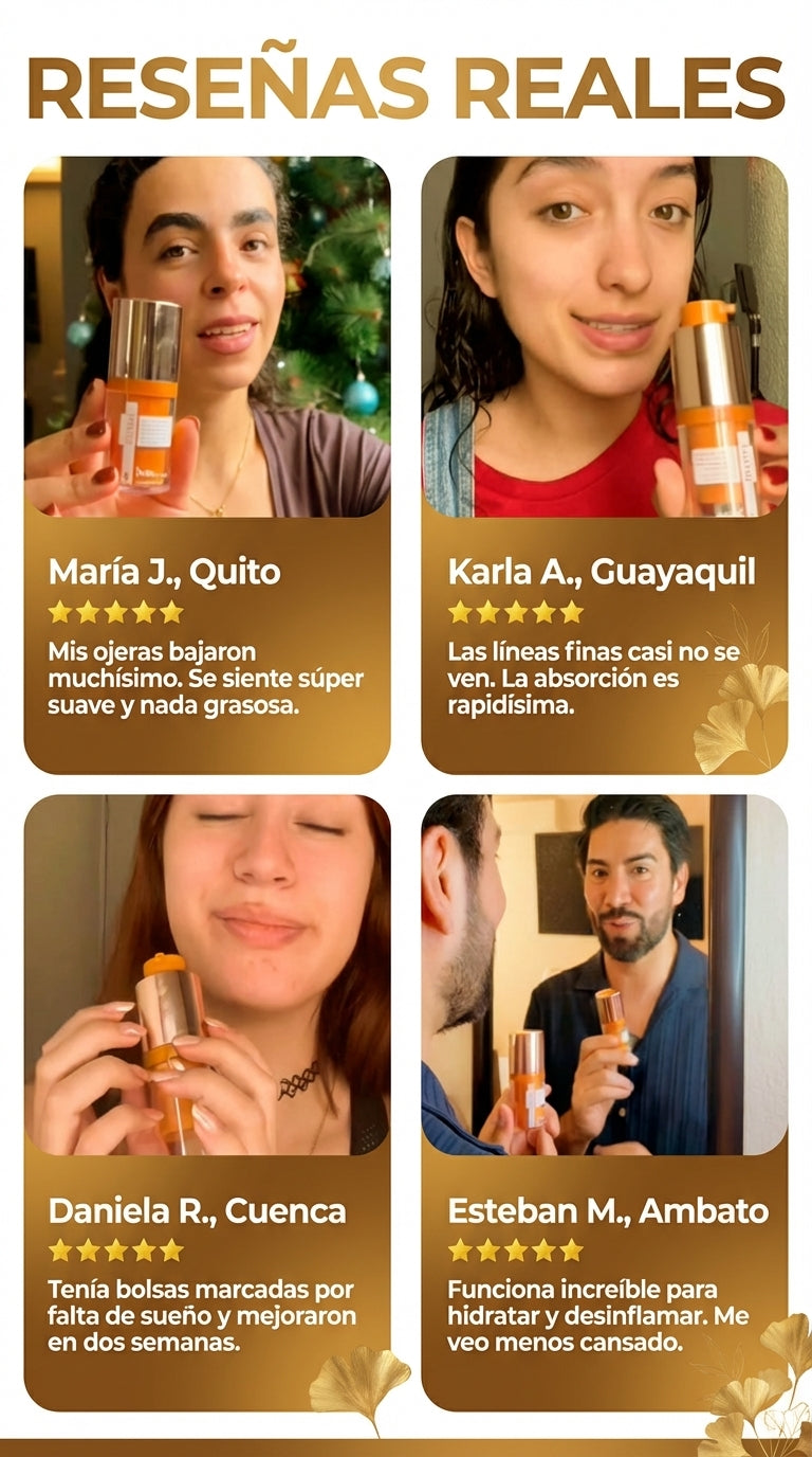 Suero en Crema para Ojos 5D Péptido | Adiós a Ojeras y Bolsas – SEVERO
